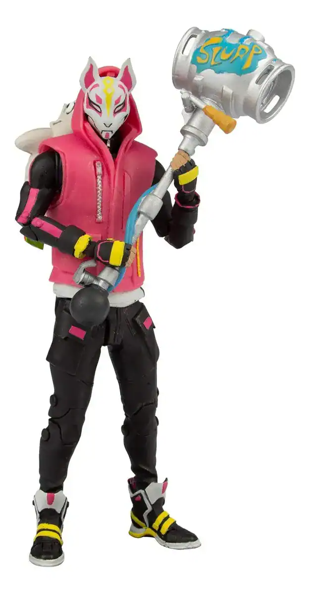 Figura Ação Premium McFarlane Toys Fortnite Drift boneco 17cm