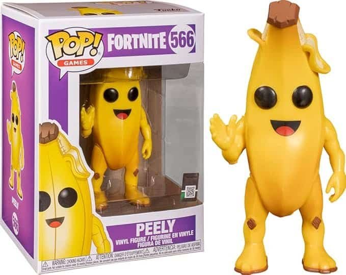 Funko Pop Fortnite Peely banana personagem