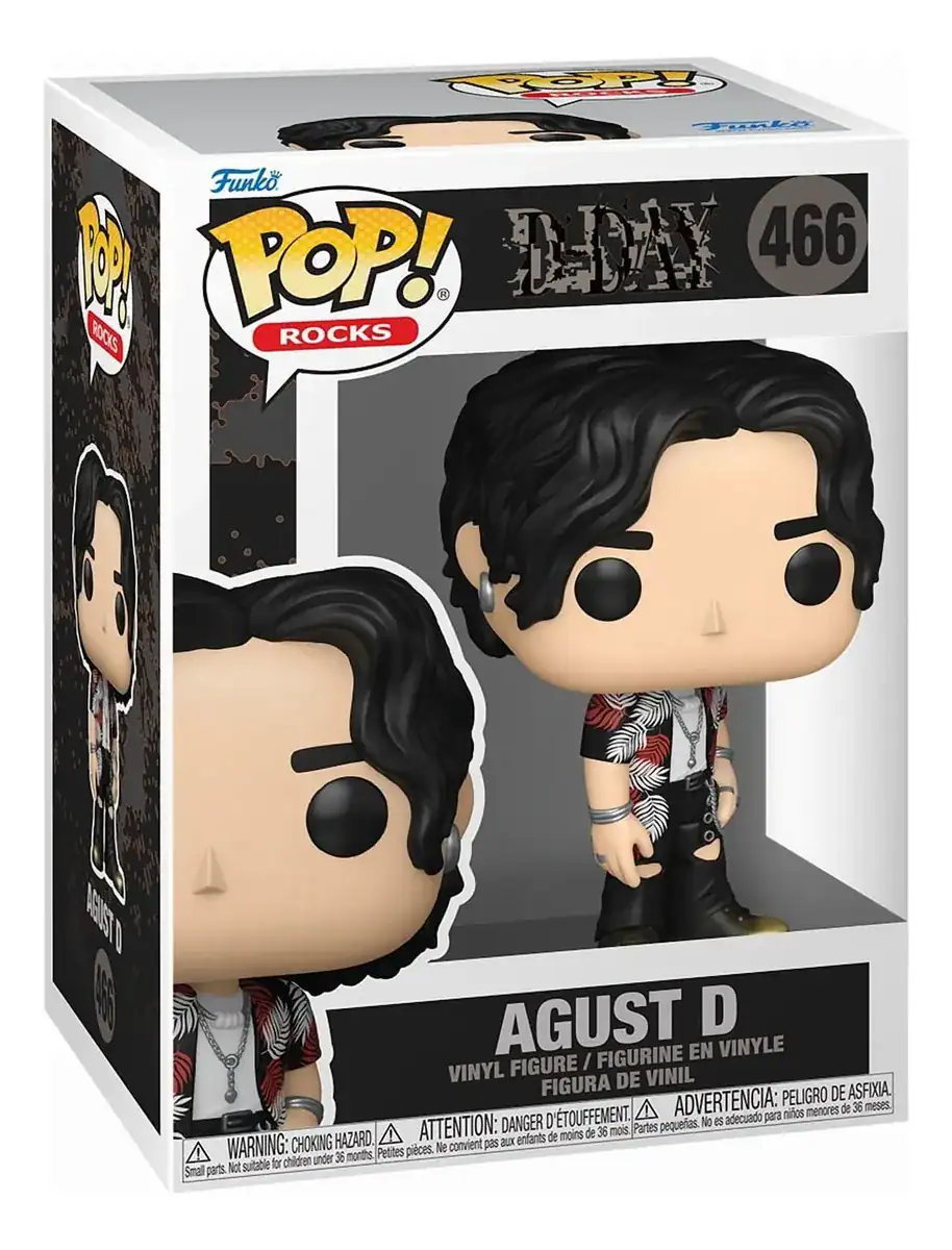 Funko Pop! Ação D-DAY — Rocks BTS