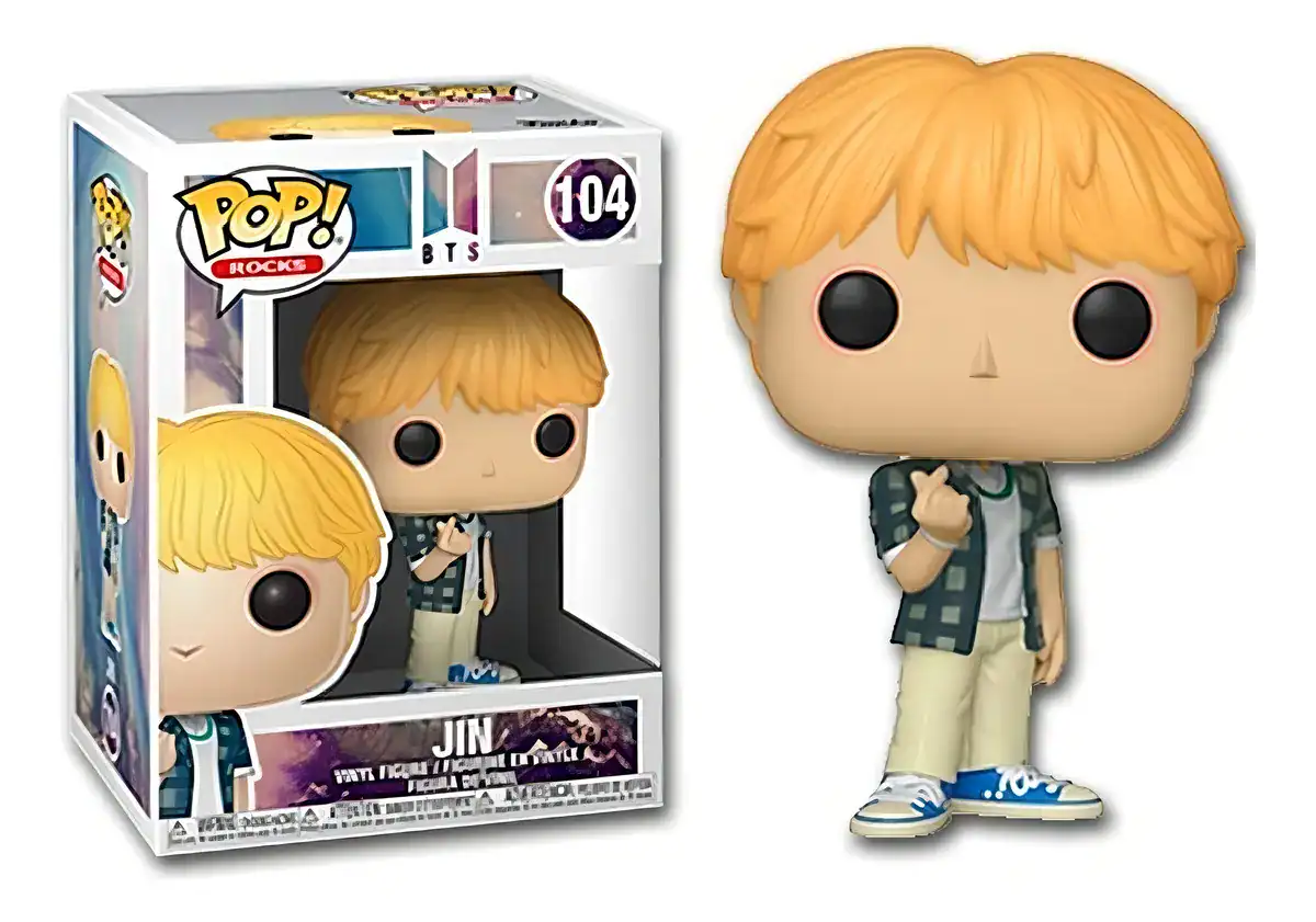 Funko Pop Rocks Bts Jin Kpop #104
