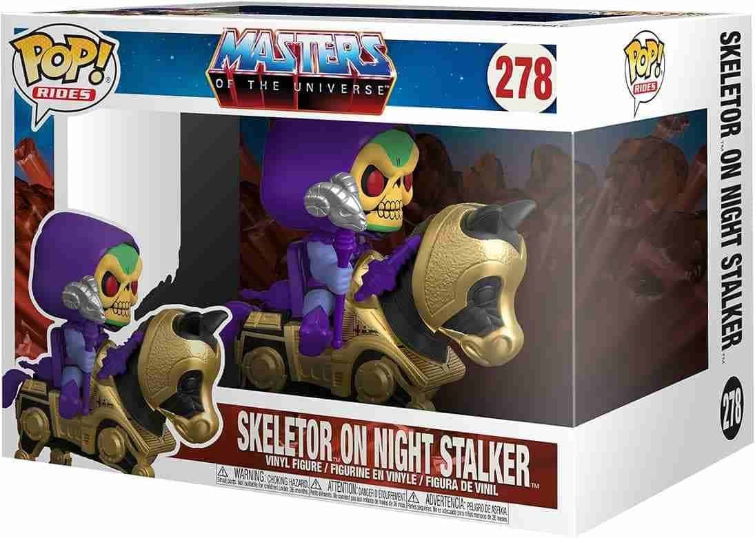 Funko Pop Skeletor with Night Stalker He-Man Defensores do Universo