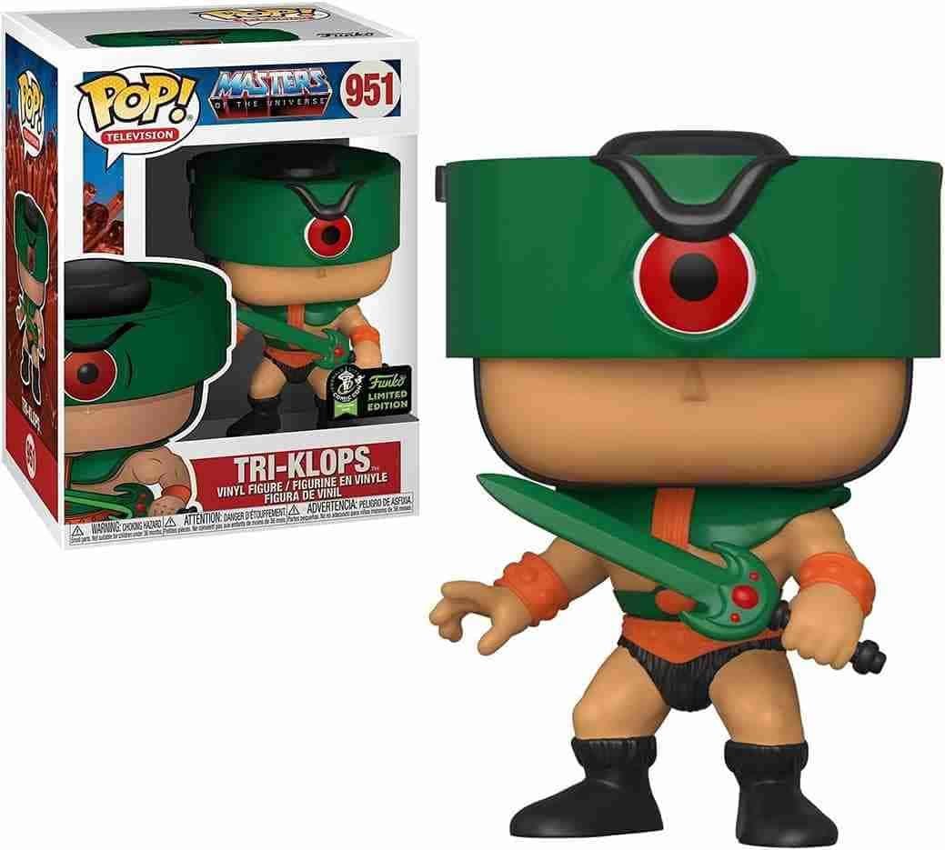 Funko Pop Television Master of the Universe Tri-Klops #951 ECCC 2020 Exclusive