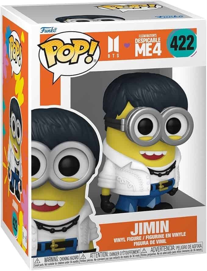 Funko Rocks BTS x Meu Malvado Favorito 4 - Jimin