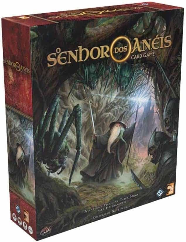Galápagos O Senhor dos Anéis Card Game (Revised Core Set), Jogo de Cartas Competitivo, 1 a 4 Jogadores, 30 a 90 Minutos por Partida, Multicolor