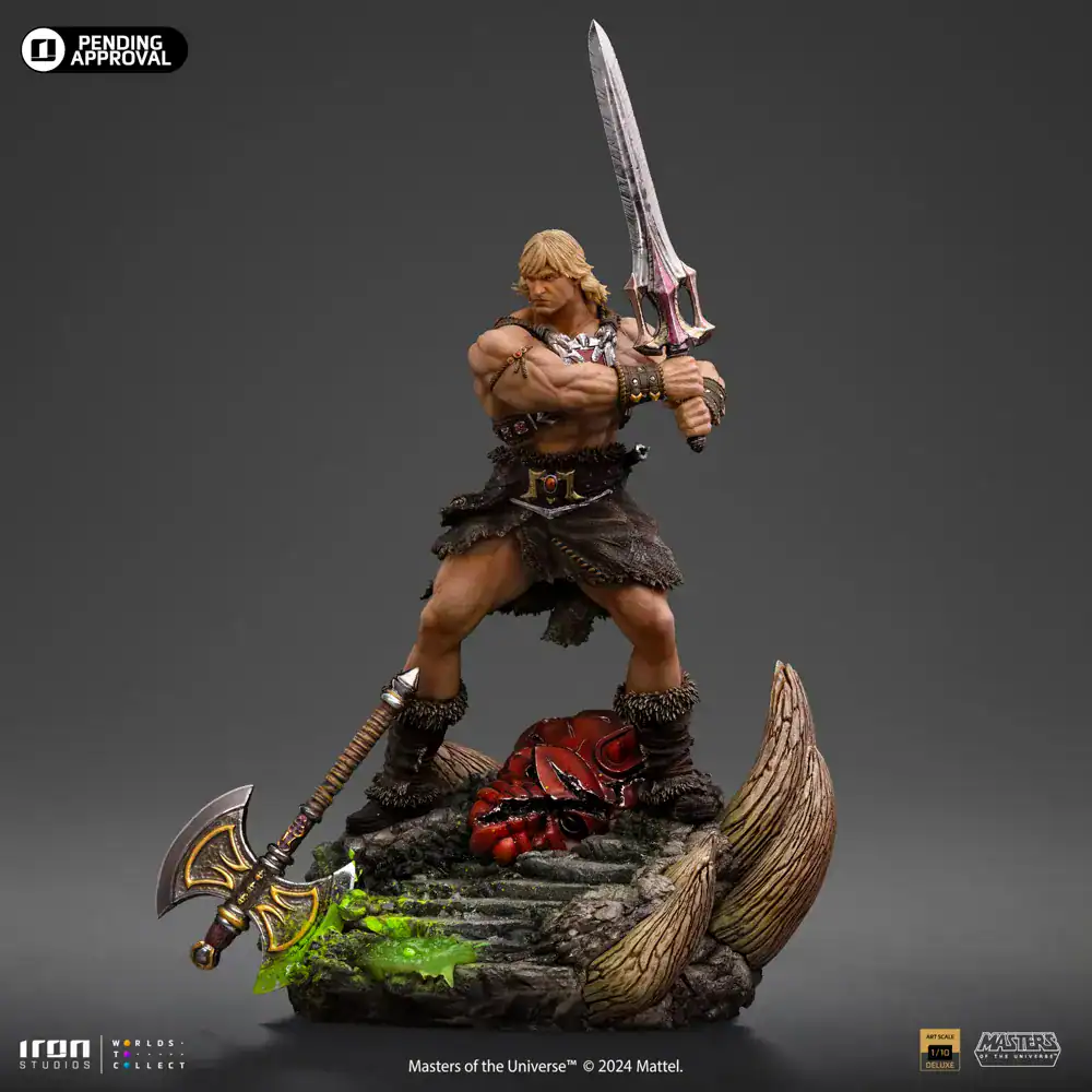 He-Man Unleashed Iron Studios Art Scale 1/10 MOTU Masters of the Universe