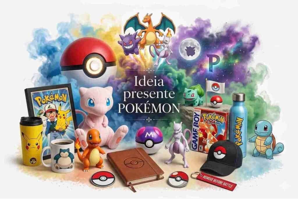 Presentes Pokémon: 50+ Ideias para Fãs de Todas as Idades — Guia Definitivo 2026