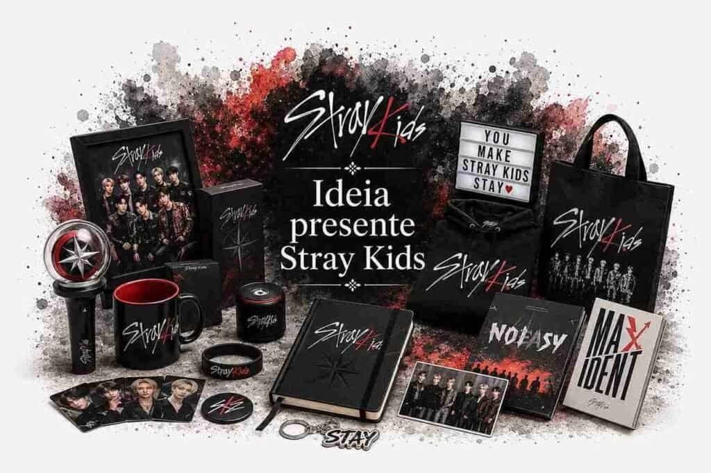 Mais de 50 Ideias de Presente Stray Kids Para Fãs do K-Pop em 2026