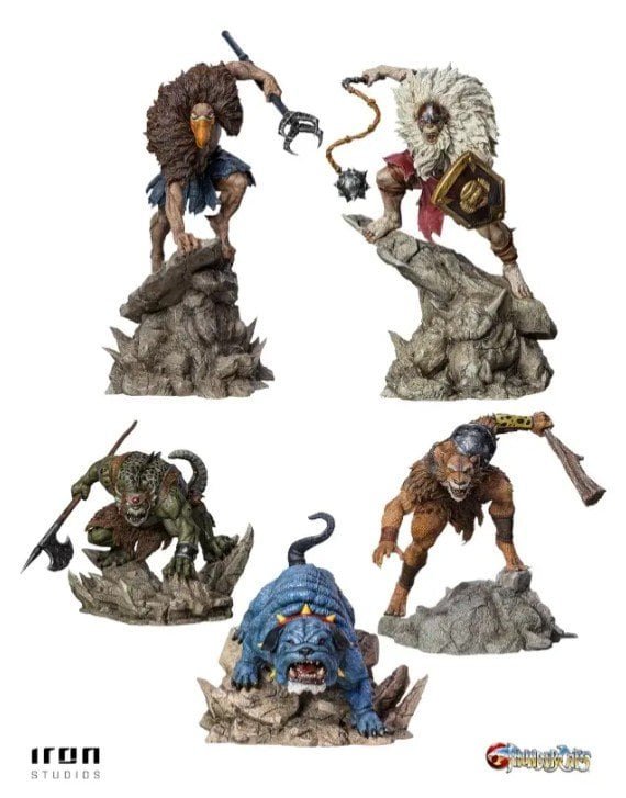 Iron Studios ThunderCats Complete 11 Piece Heroes + Villains
