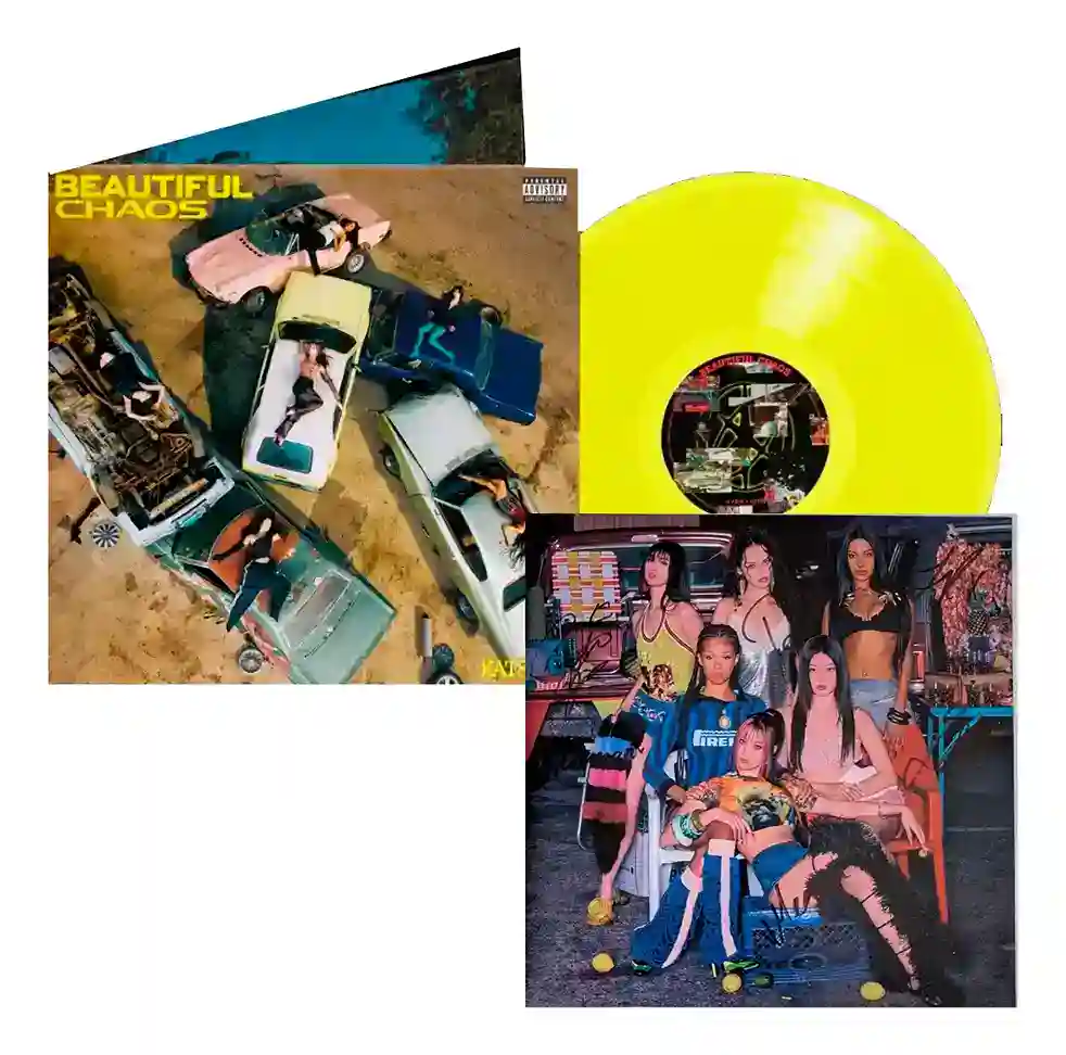 Katseye Beautiful Chaos álbum Vinyl edição especial vinil
