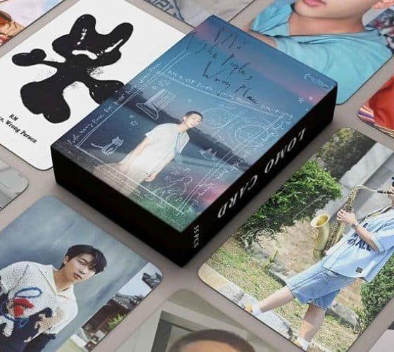 Kit 55 Photocards BTS RM