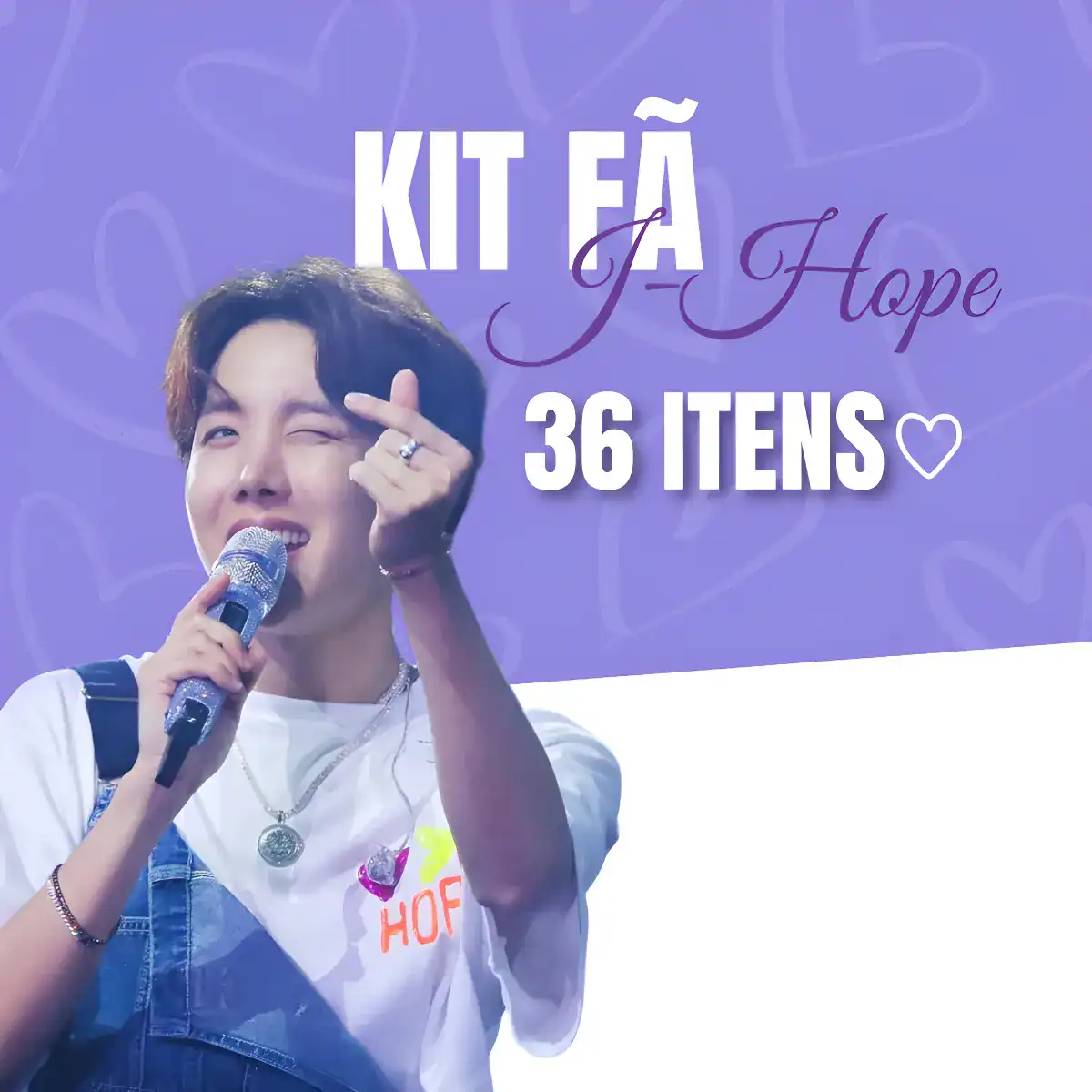 Kit Fã J-Hope — 36 Itens Exclusivos