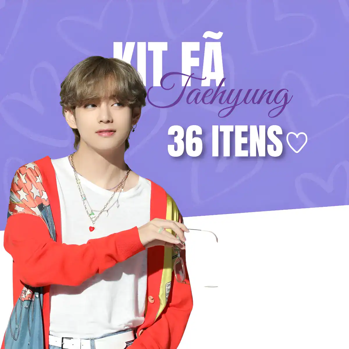 Kit Fã Taehyung V — 36 Itens Exclusivos
