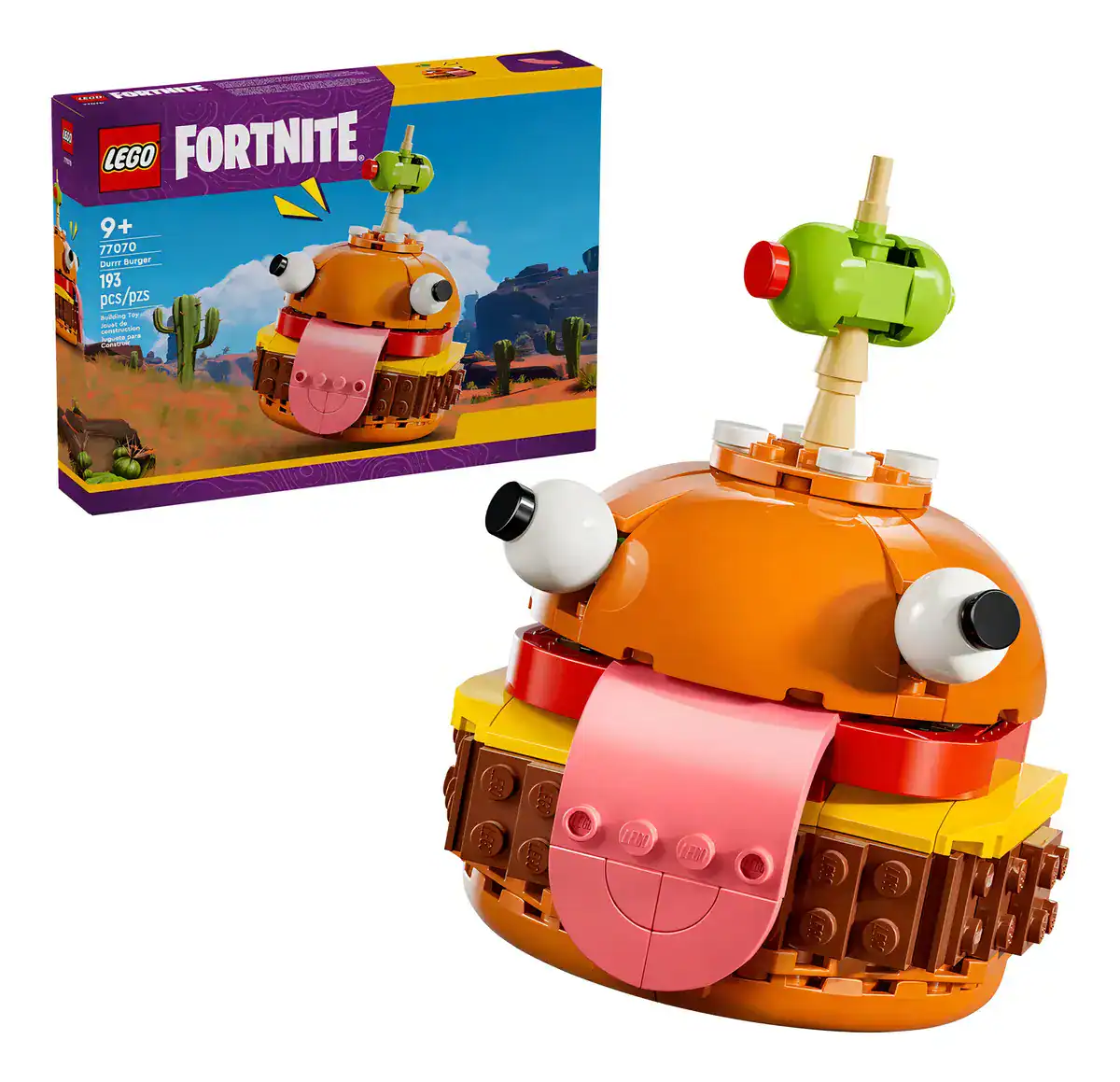 LEGO Fortnite Durrr Burger 77070 personagem construção
