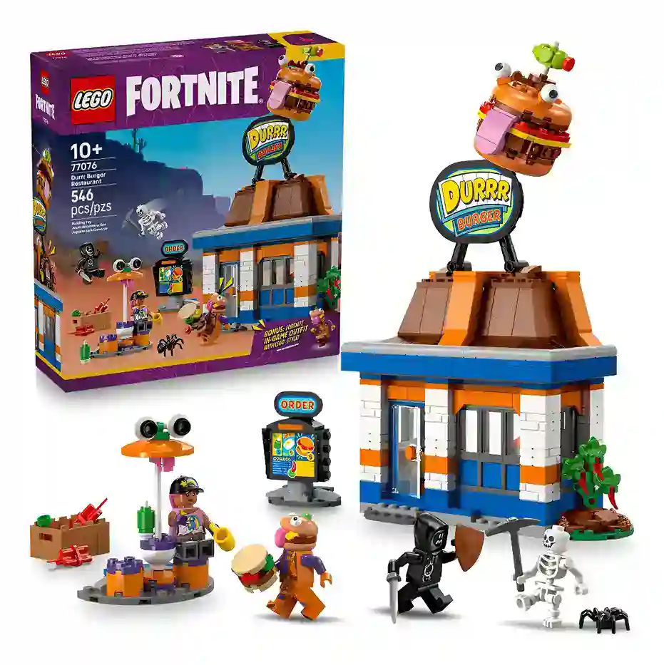 LEGO Fortnite Restaurante Durrr Burger 77076 construção