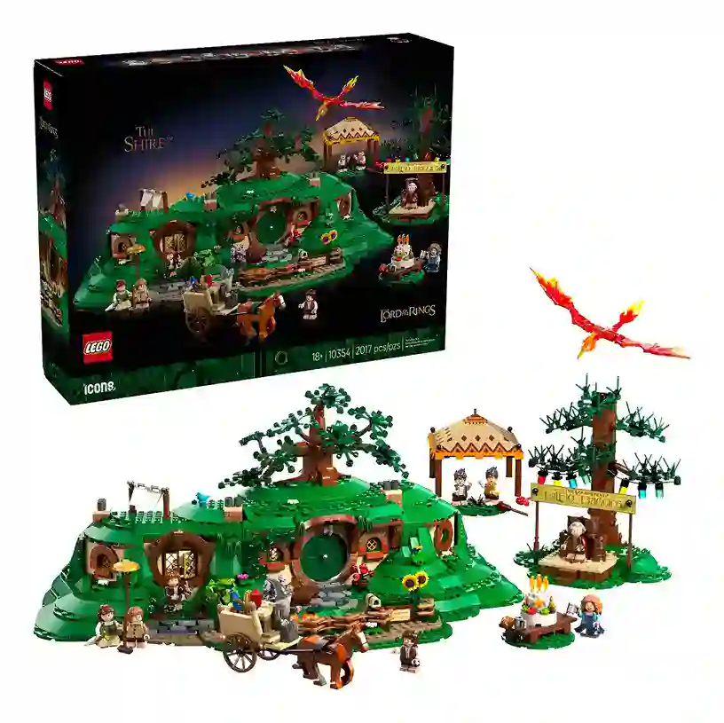 Lego Senhor Dos Anéis O Condado 2017 Peças - 10354