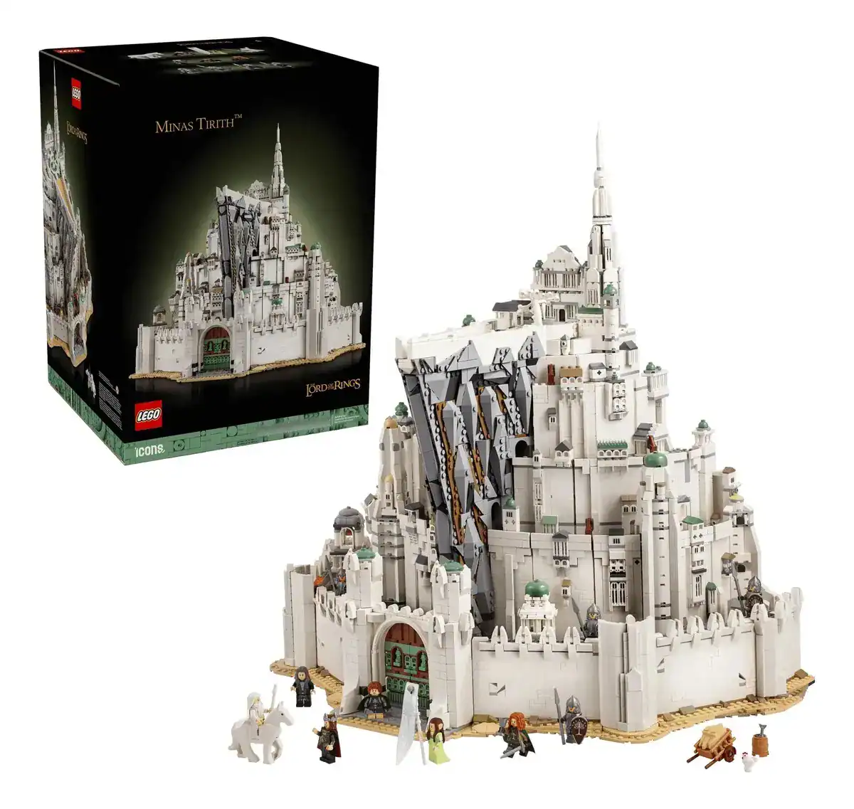 Lego The Lord Of The Rings 11377 Minas Tirith - 8278 Peças