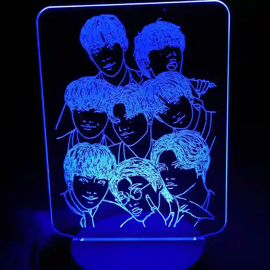 Luminária Kpop Bts Ac0309