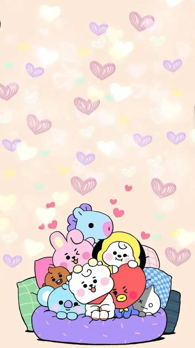 Manta Solteiro Peluciada Bts Mascotes
