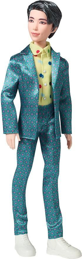 Mattel BTS - Boneco RM, boneco de coleção, membro da banda K-pop coreana