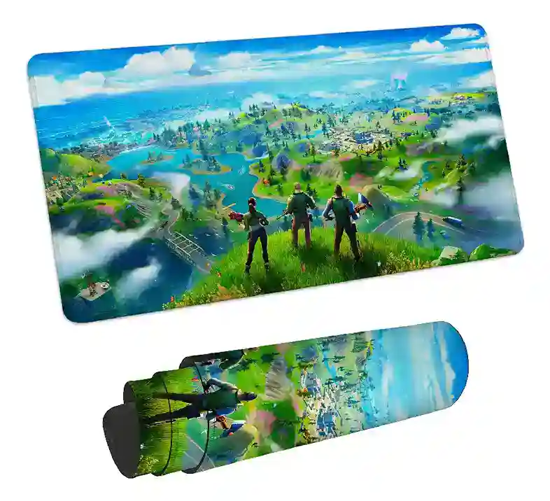 Mouse Pad Mousepad Gamer Fortnite 90x40cm personagens setup