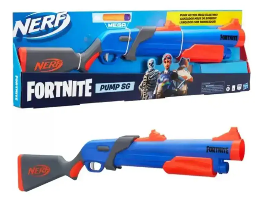 Nerf Lançador Fortnite Pump shotgun escopeta Hasbro