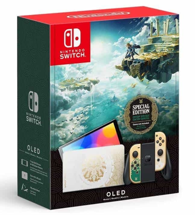 Nintendo Switch OLED — Zelda Tears of the Kingdom Edition