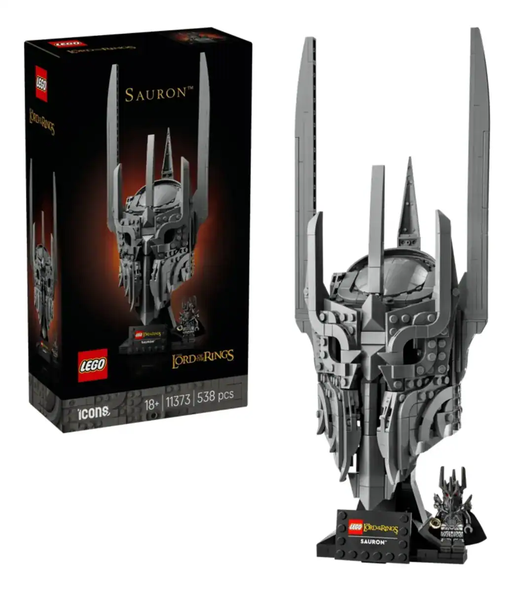 O Senhor Dos Anéis Capacete Do Sauron 538 Peças 11373 - Lego