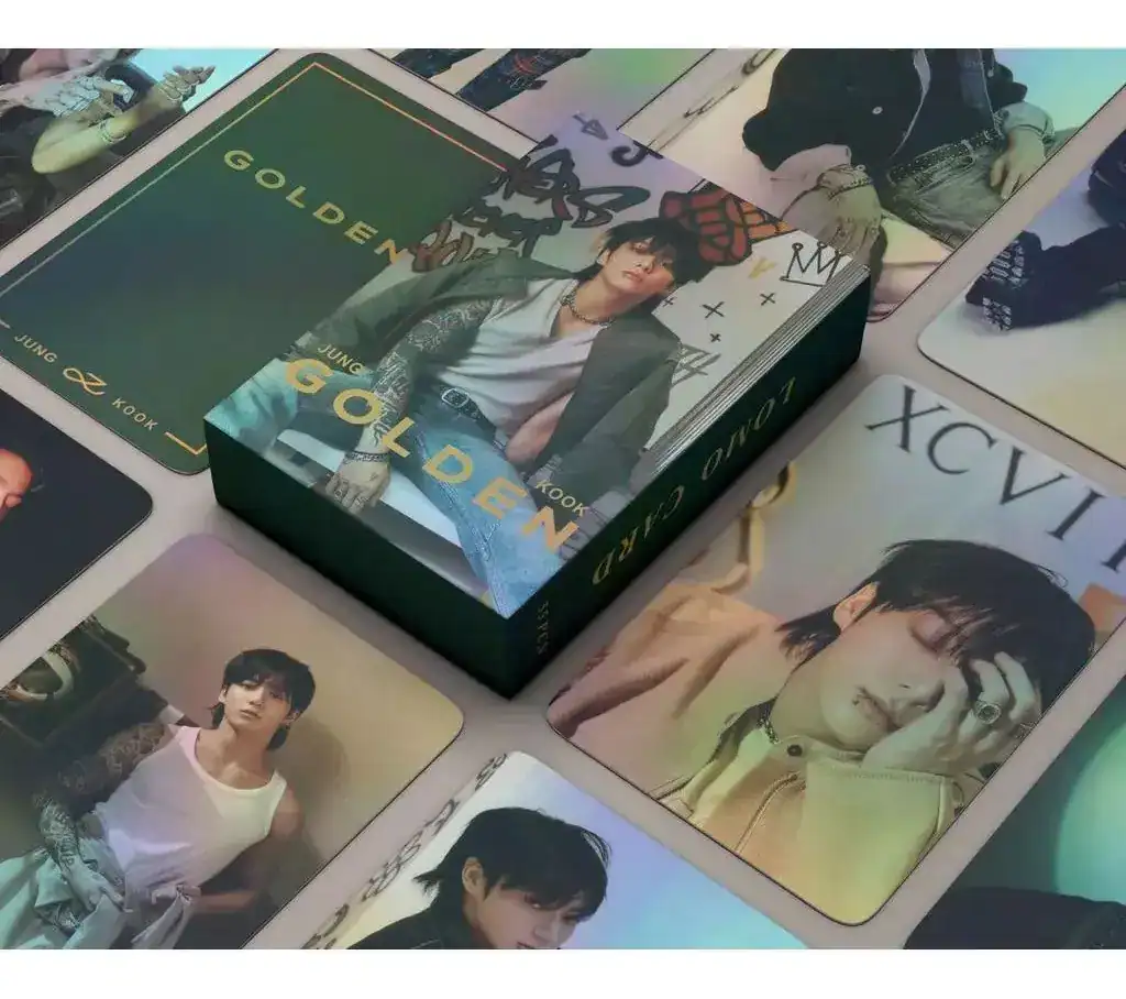 Photocard Golden Jung Kook 50 fotos