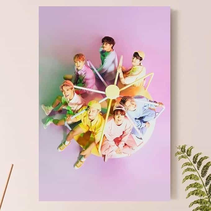 Placa Quadro Decorativo - B.T.S - Kpop - Cultura Coreana (BTS_08)