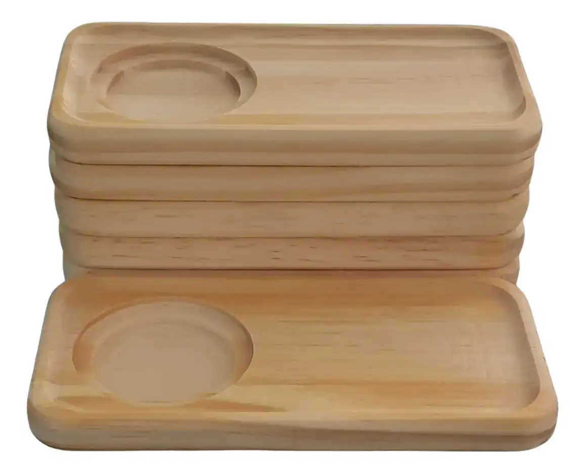 Porta-Xícaras Café conjunto pinus