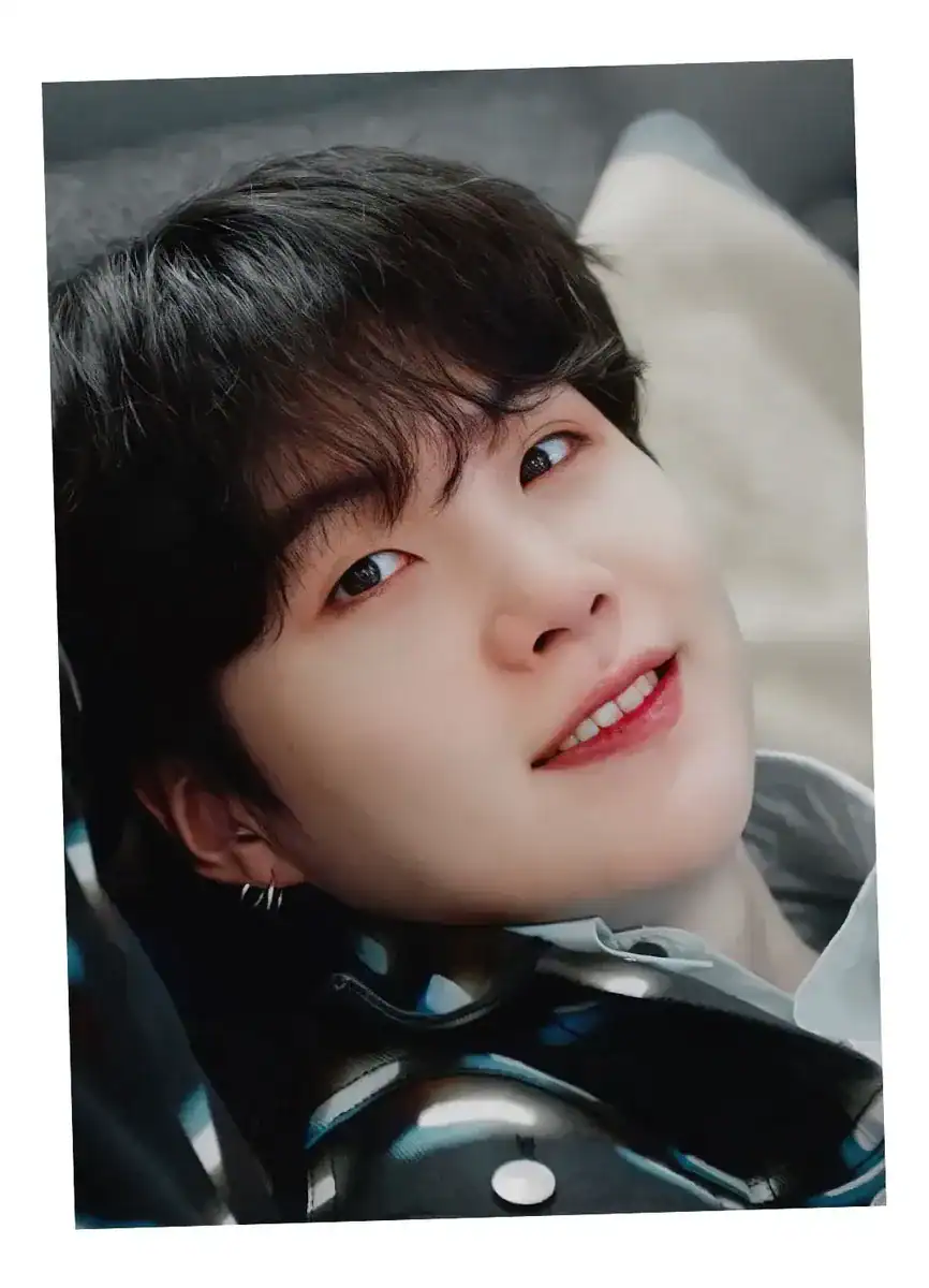 Poster Suga Yoongi BTS — Cartaz Adesivo