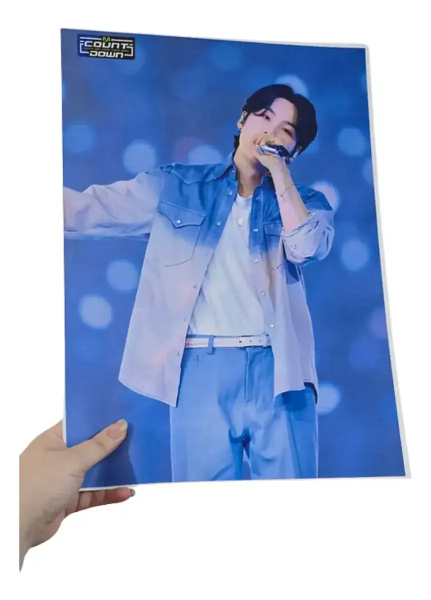 Poster Tamanho A3 BTS Suga Show