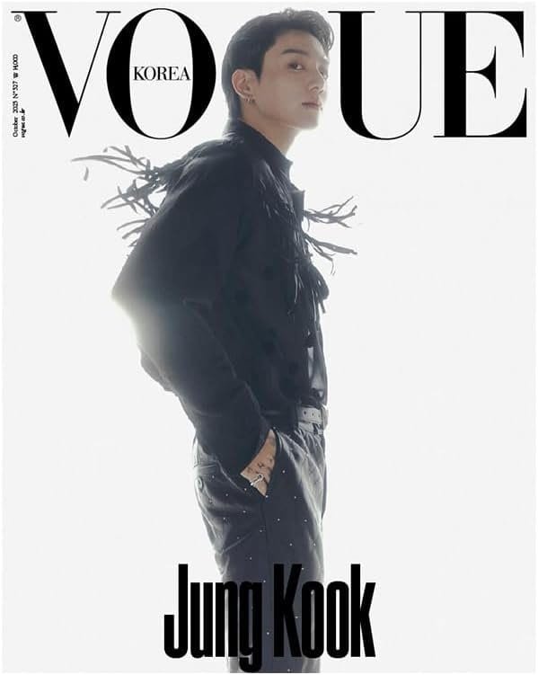 Revista Vogue Korea Outubro 2023 BTS Jungkook