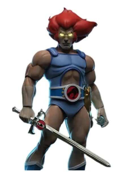 Super7 ULTIMATES! Lion-O ThunderCats 7 polegadas LED olhos SDCC 2024