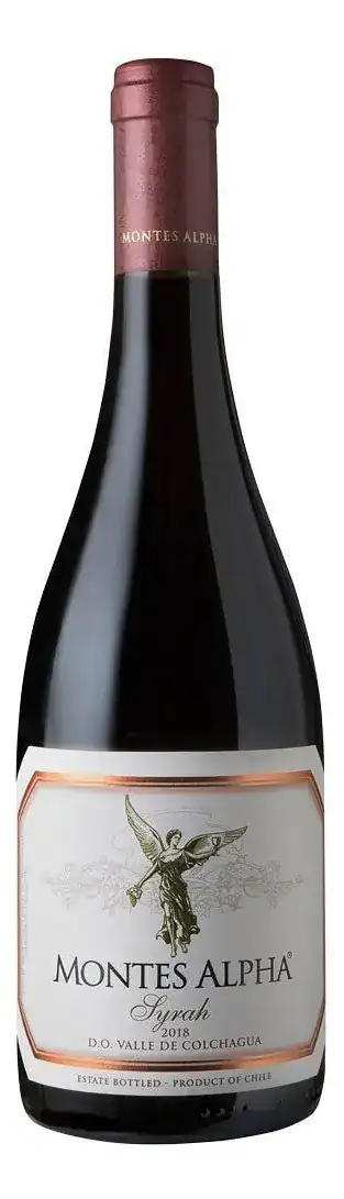 Vinho Chileno Tinto Syrah Montes Alpha 750ml premiado
