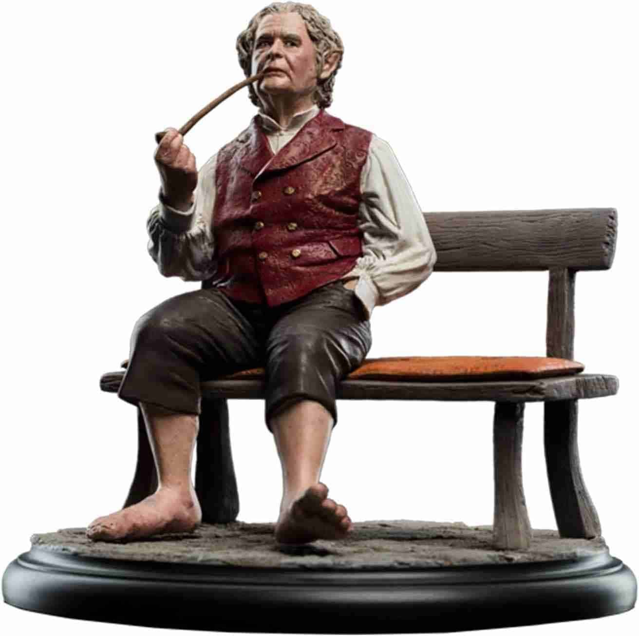 Weta Workshop Poliresina - O Senhor dos Anéis - Bilbo Baggins (Premium Mini Estátua)