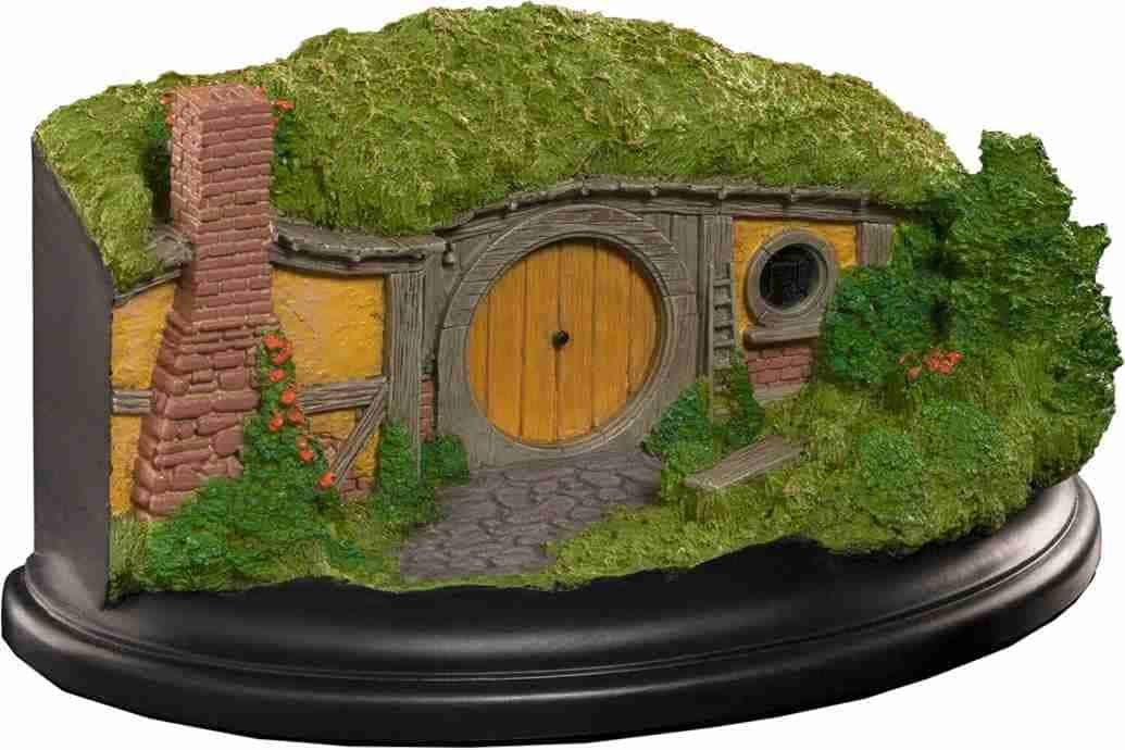 Weta Workshop Polystone - Trilogia O Senhor dos Anéis - 3 Buracos Hobbit Row