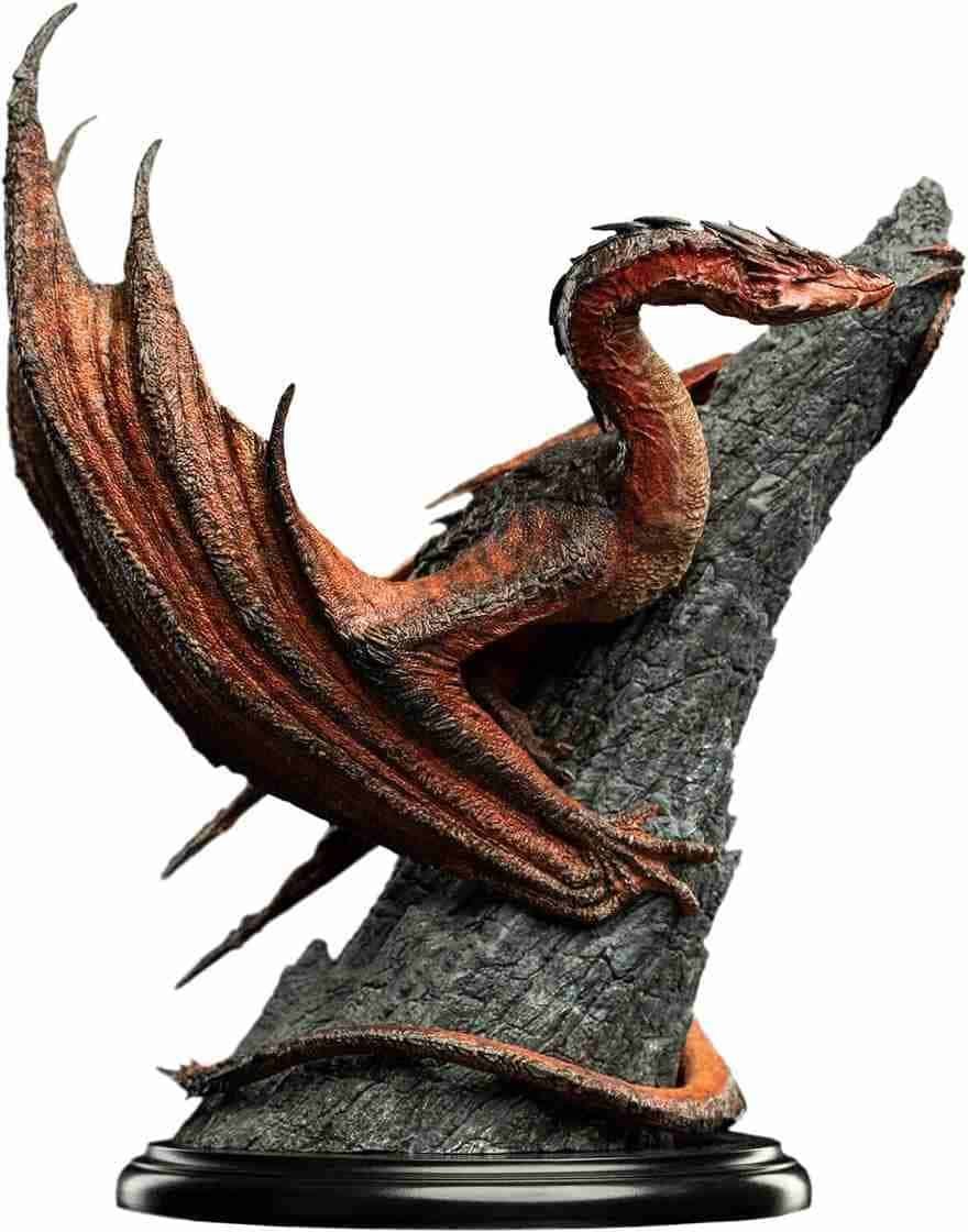 Weta Workshop The Hobbit Trilogy Smaug The Magnificent Polystone Mini Statue, Multicolor