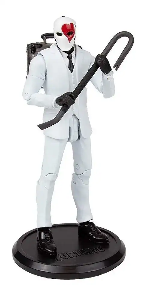 Wild Card Red Suit Boneco Figura Ação Fortnite McFarlane 17cm