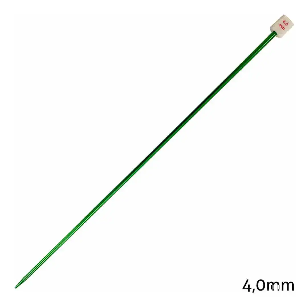 Agulha De Tricô De Alumínio Luli 4mm