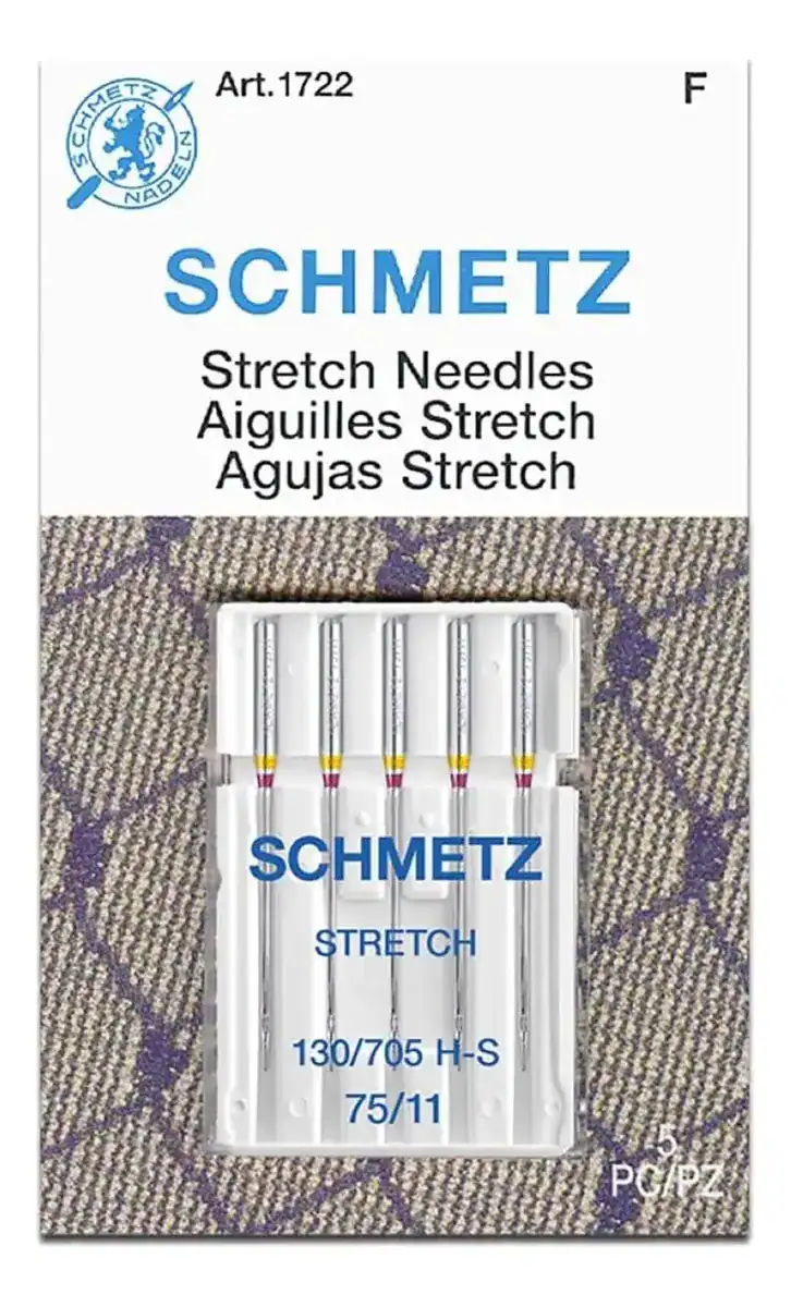 Agulhas de Máquina Stretch — Para Tecidos Elásticos