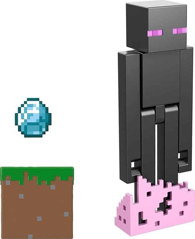 Boneco Enderman Minecraft Articulado — Alto e Ameaçador