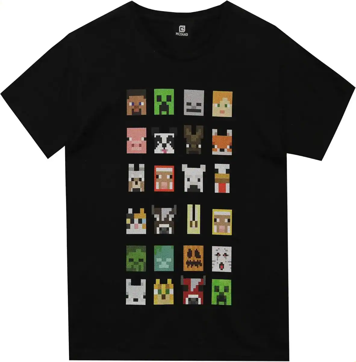 Camiseta Minecraft Personagens — Estilo do Jogo