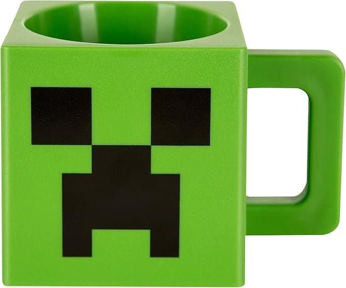 Caneca Minecraft Creeper Quadrada