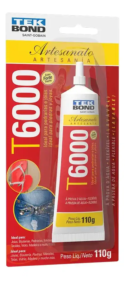 Cola Permanente para Artesanato e Tecido Tekbond