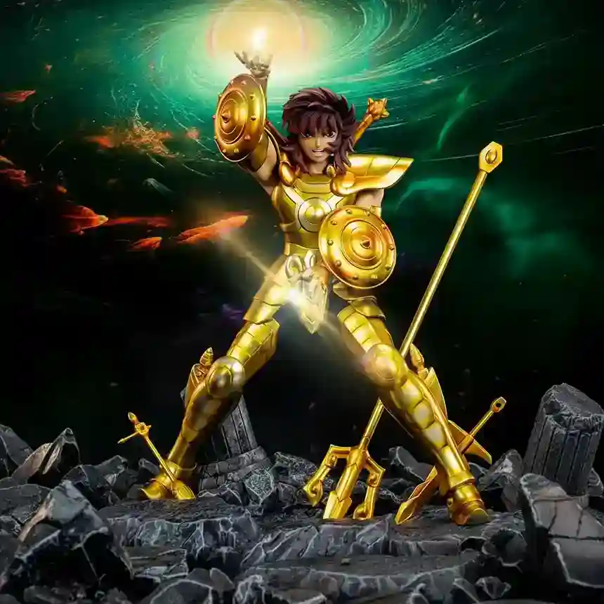 Estatua Dohko de Libra Koiland Saint Seiya Cavaleiros do Zodíaco