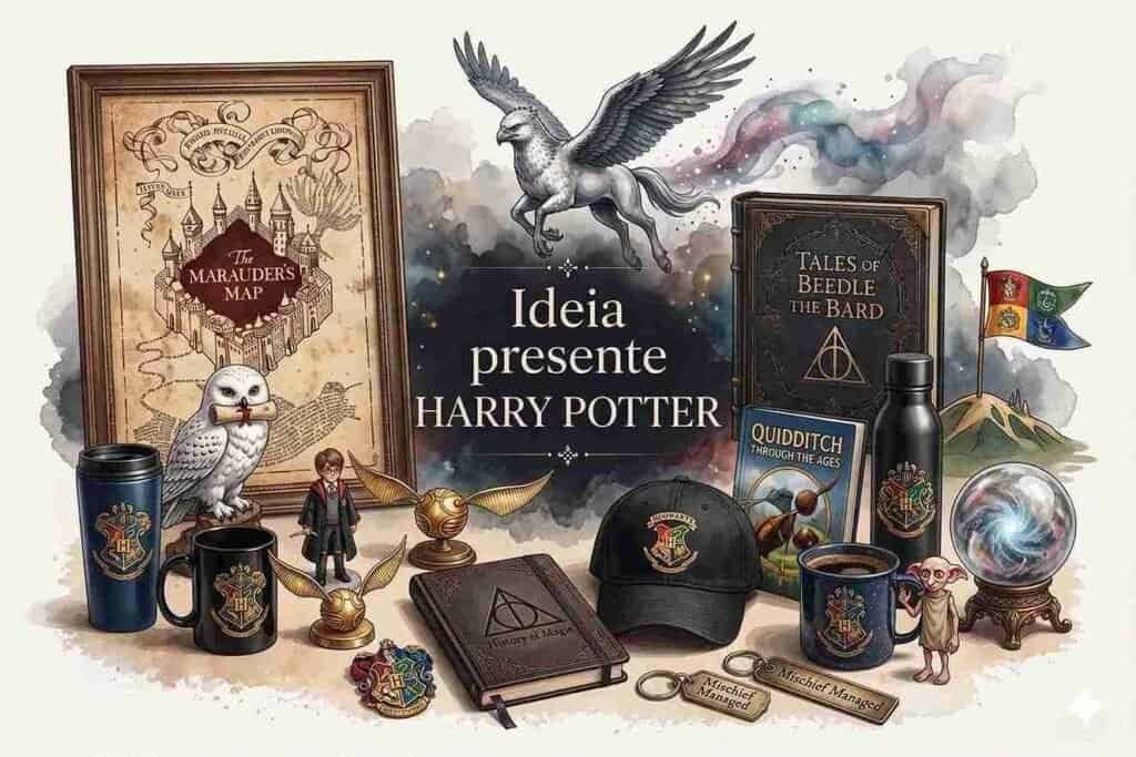 Presentes de Harry Potter: 50+ ideias mágicas para fãs de todas as idades — Guia Definitivo 2026