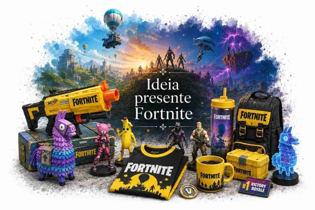 Presente para Fã de Fortnite: 50+ Ideias com Nerf, LEGO, Funko Pop e Bonecos McFarlane