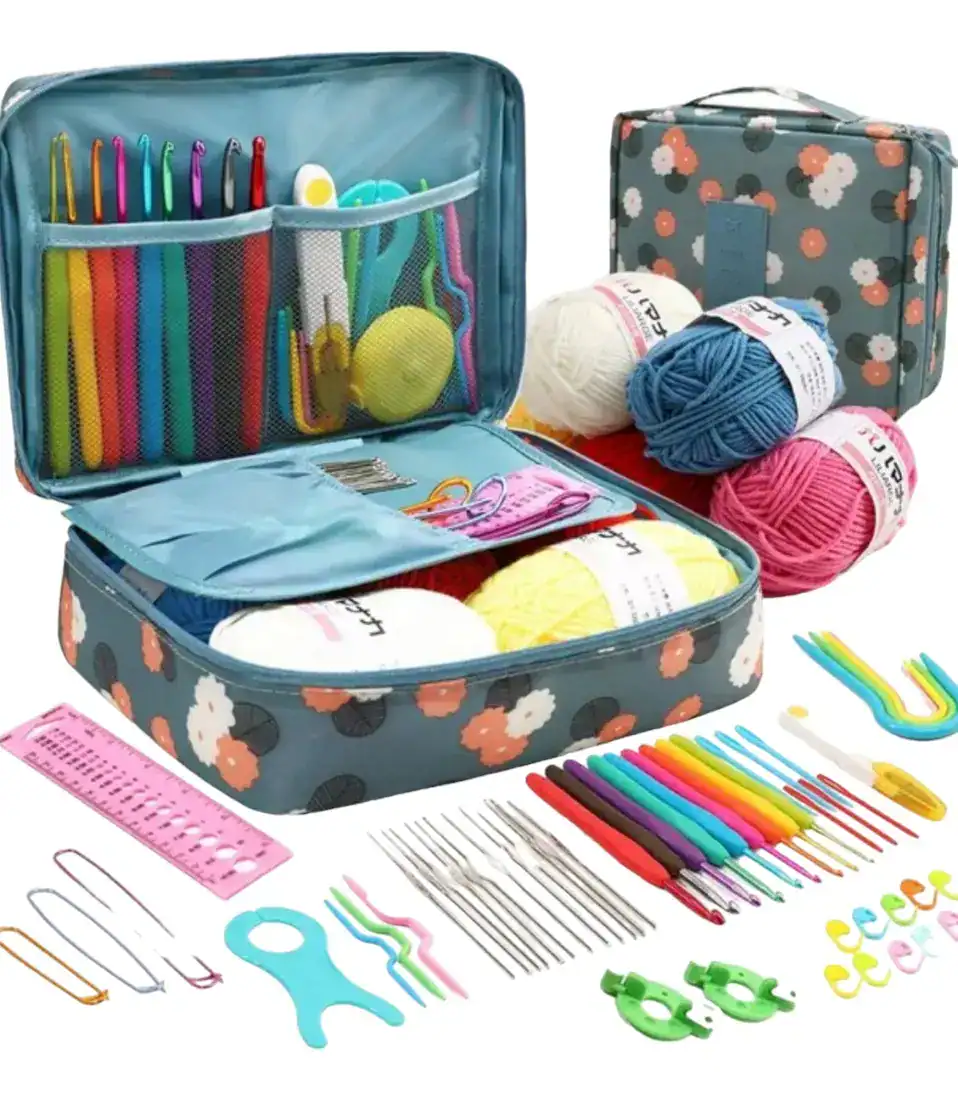 Kit 53 Ferramentas Crochê Tricô