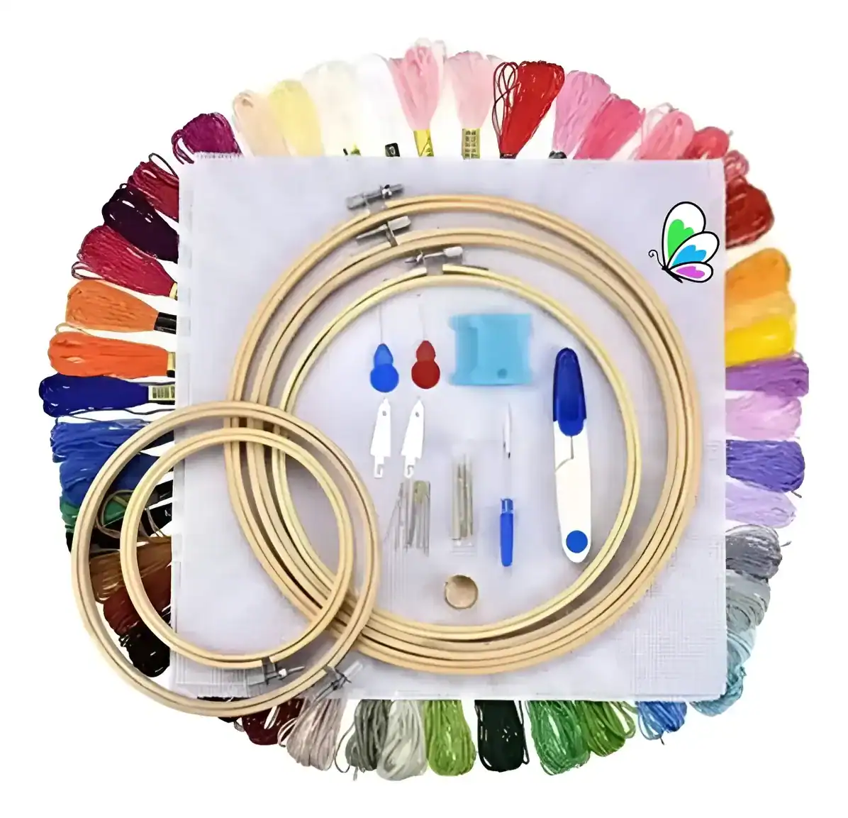 Kit Bordado Ponto Cruz